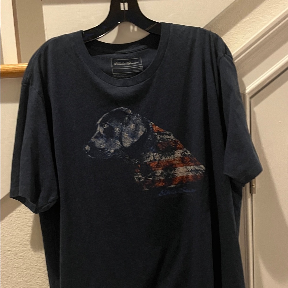 Eddie Bauer Dog Graphic T-Shirt - Black